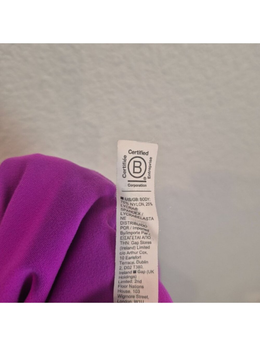 Athleta Transcend 5" Short High Rise Magenta Athletic Compression Womens Medium - Picture 4 of 5